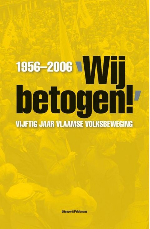 Tweedehands boek: 50 jaar Vlaamse Volksbeweging door NB - als nieuw paperback