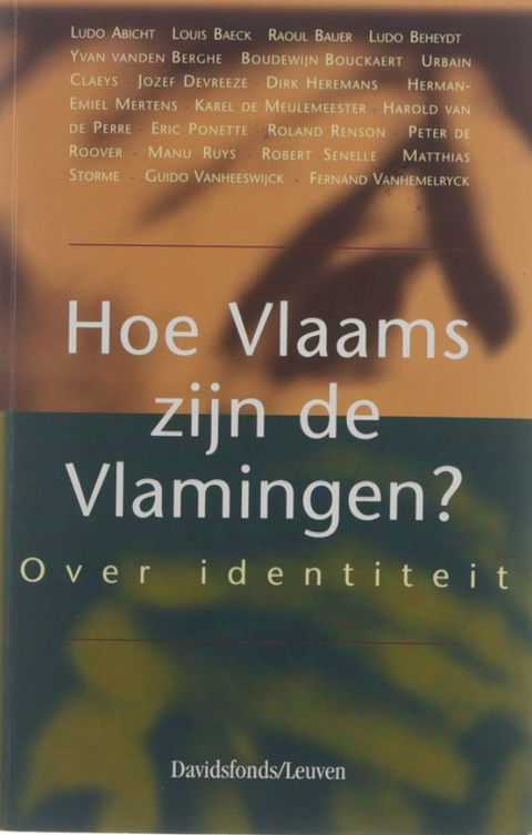 Tweedehands boek: Hoe Vlaams zijn de Vlamingen? door Ludo Abicht - als nieuw paperback