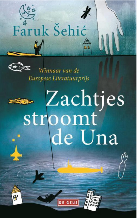 Tweedehands boek: Zachtjes-stroomt-de-Una door Faruk Šehic - als nieuw paperback