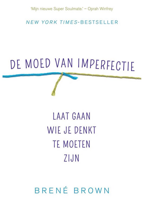 Tweedehands boek: De-moed-van-imperfectie door Brené Brown - als nieuw paperback