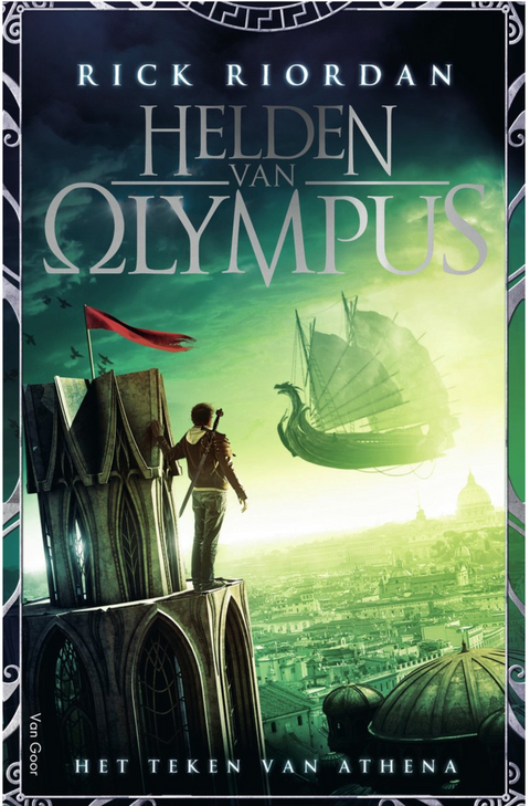 Tweedehands boek: Het-teken-van-Athena:-Helden-van-Olympus-3 door Rick Riordan - als nieuw paperback