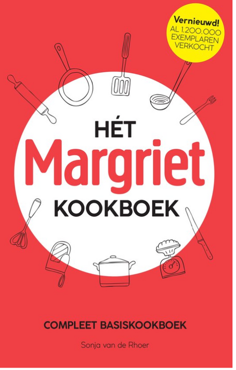 Tweedehands boek: Hét-Margriet-kookboek door Sonja van de Rhoer - als nieuw hardcover