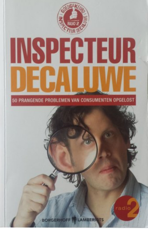 INSPECTEUR DECALUWE – boekcover – DECALUWE – ISBN 9789089310866 – Paperback – Als Nieuw