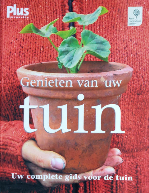 Genieten van uw tuin – boekcover – NB – ISBN 9789054668732 – paperback – als nieuw