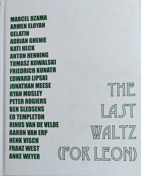 The last waltz (for Leon) – boekcover – Marcel Dzama – ISBN 9789082714555 – hardcover – als nieuw