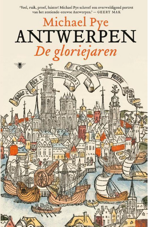 Antwerpen: De gloriejaren – boekcover – Michael Pye – ISBN 9789403134215 – hardcover – als nieuw