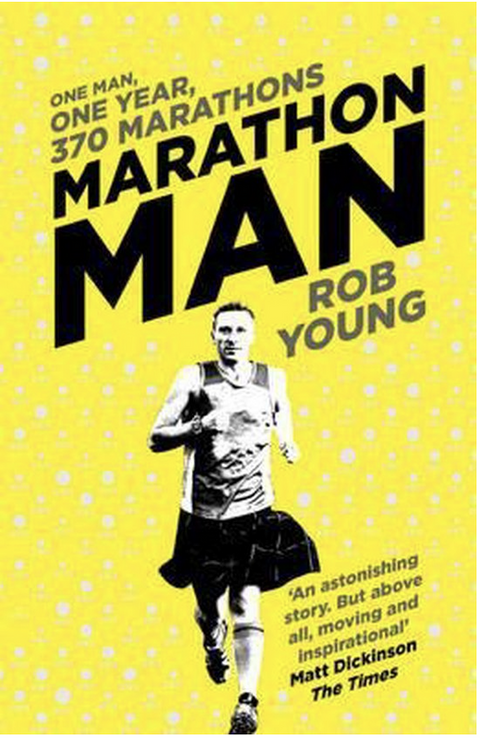 Marathon Man: One Man, One Year, 370 Marathons – boekcover – Rob Young – ISBN 9781471152870 – hardcover – als nieuw