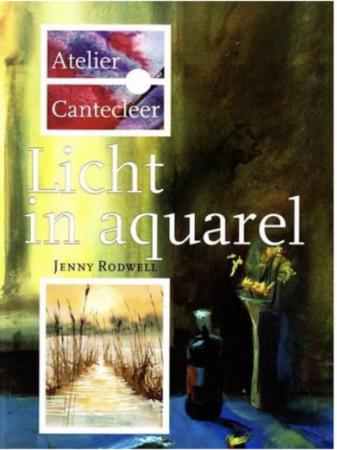 Licht in aquarel – boekcover – Jenny Rodwell – ISBN 9789021322988 – paperback – als nieuw