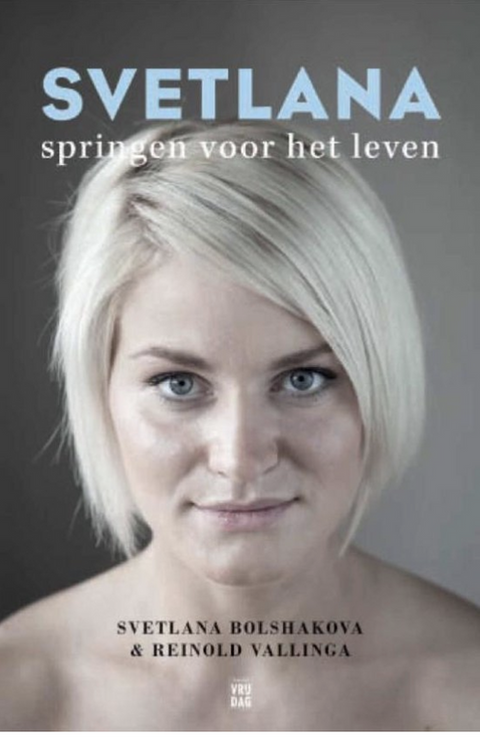 Svetlana: springen voor het leven – boekcover – Svetlana Bolshakova – ISBN 9789460011283 – paperback – als nieuw