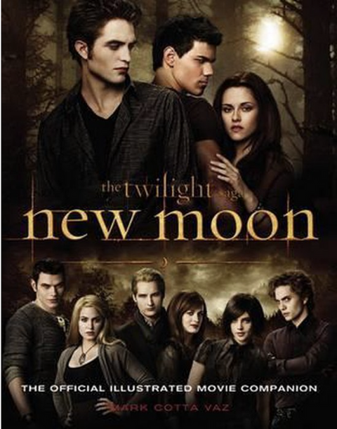 New Moon: The Official Illustrated Movie Companion – boekcover – Mark Cotta Vaz – ISBN 9780316075800 – paperback – als nieuw