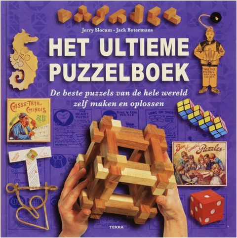 Het Ultieme Puzzelboek: De Beste Puzzels Van De Hele Wereld Zelf Maken En Oplossen – boekcover – Jerry Slocum – ISBN 9789058977205 – hardcover – als nieuw