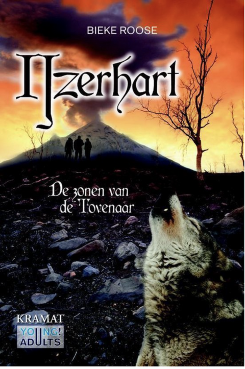 De zonen van de tovenaar 2 - Ijzerhart – boekcover – Bieke Roose – ISBN 9789462420007 – paperback – nieuw