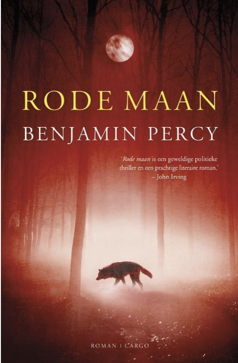 Rode maan – boekcover – Benjamin Percy – ISBN 9789023479093 – paperback – als nieuw