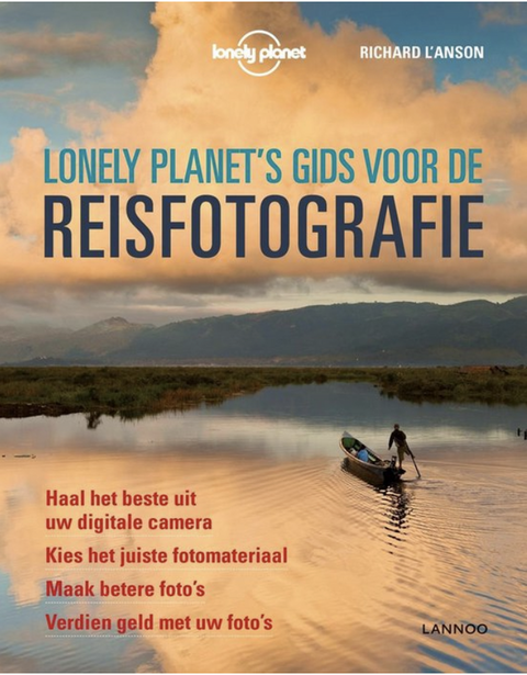 Lonely planet's gids voor de reisfotografie – boekcover – Richard L'Anson – ISBN 9789401423403 – paperback – als nieuw