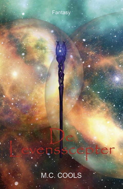 De levensscepter – boekcover – M.C. Cools – ISBN 9789493111158 – paperback – als nieuw