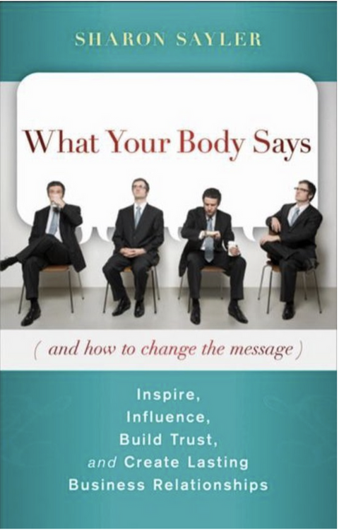 What Your Body Says (And How to Master the Message): Inspire, Influence, Build Trust, and Create Lasting Business Relationships – boekcover – Sharon Sayler – ISBN 9780470599167 – hardcover – als nieuw