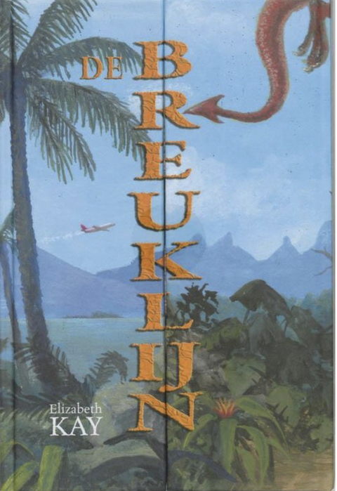 De Breuklijn – boekcover – Elizabeth Kay – ISBN 9789078345015 – hardcover – als nieuw