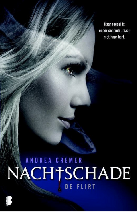 De flirt: Deel 1 van Nachtschade – boekcover – Andrea Cremer – ISBN 9789022560259 – paperback – als nieuw