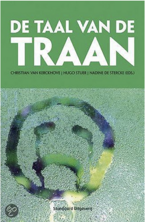 De taal van de traan – boekcover – Christian van Kerckhove – ISBN 9789034194015 – paperback – als nieuw