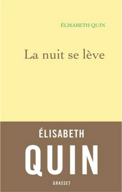 La nuit se lève – boekcover – Élisabeth Quin – ISBN 9782246856108 – paperback – als nieuw