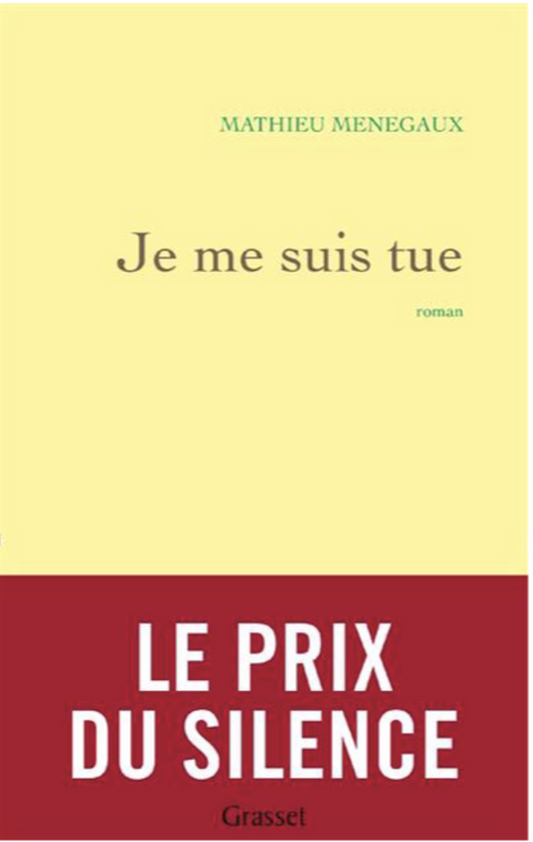 Je me suis tue – boekcover – Mathieu Menegaux – ISBN 9782246856122 – paperback – als nieuw