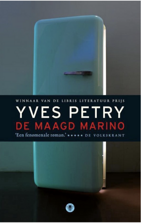 De maagd Marino – boekcover – Yves Petry – ISBN 9789023472957 – Hardcover – als nieuw