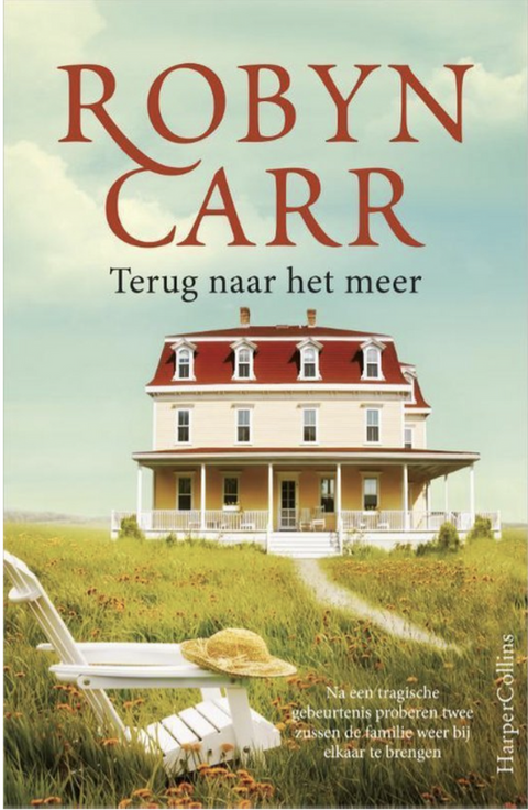 Terug naar het meer – boekcover – Robyn Carr – ISBN 9789402701937 – Paperback – als nieuw