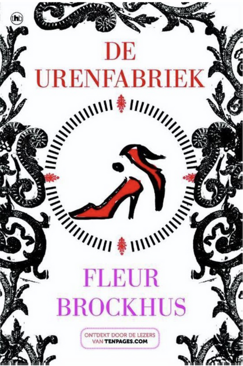 De urenfabriek – boekcover – Fleur Brockhus – ISBN 9789044333855 – Hardcover – als nieuw