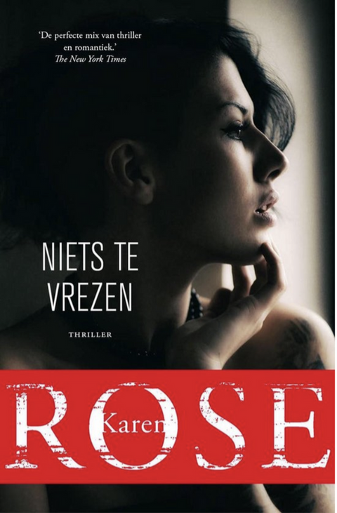 Niets te vrezen – boekcover – Karen Rose – ISBN 9789026143700 – Paperback – als nieuw