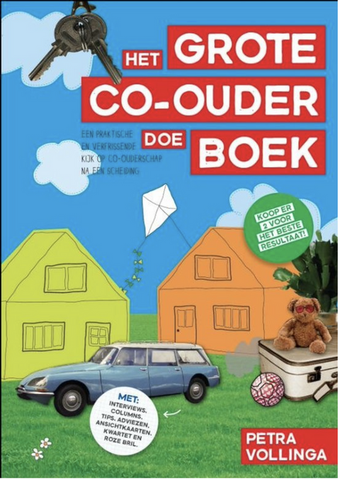 Het grote co ouder doe boek – boekcover – Petra Vollinga – ISBN 9789021549361 – Paperback – als nieuw