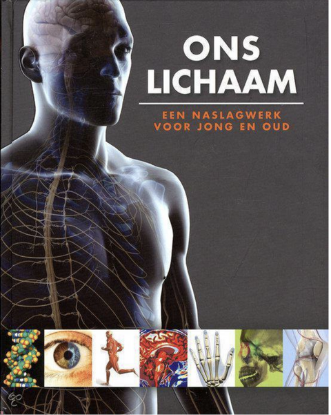 Ons lichaam: een naslagwerk voor jong en oud – boekcover – NB – ISBN 9781472319814 – Hardcover – als nieuw