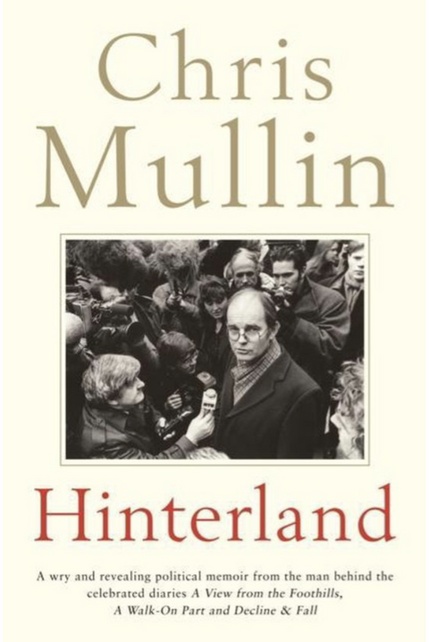 Hinterland – boekcover – Chris Mullin – ISBN 9781781256053 – Hardcover – als nieuw