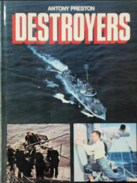 Destroyers – boekcover – Anthony Preston – ISBN 9780600329558 – Hardcover – goed