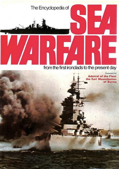 The Encyclopedia of Sea Warfare: From the First Ironclads to the Present Day – boekcover – NB – ISBN 9780600331117 – Hardcover – goed
