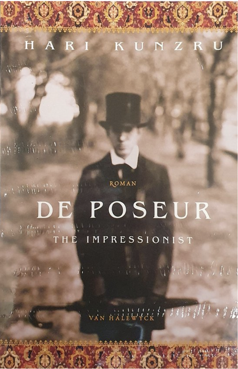 De poseur – boekcover – Hari Kunzru – ISBN 9789056173937 – Paperback – Goed