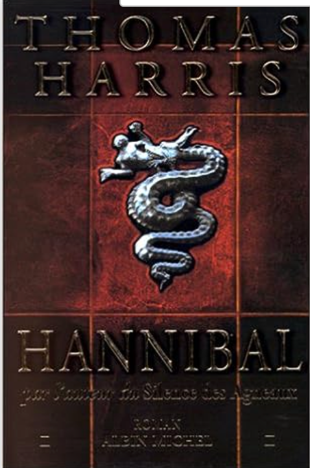 Hannibal – boekcover – Thomas Harris – ISBN 9782226113825 – Paperback – Als nieuw