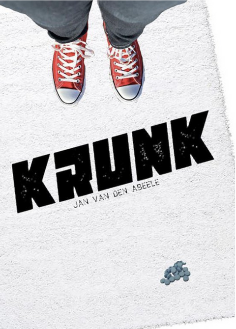 Krunk – boekcover – Jan van den Abeele – ISBN 9789491144981 – Paperback – Als nieuw