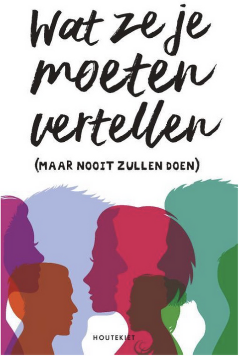 Wat ze je moeten vertellen (maar nooit zullen doen) – boekcover – NB – ISBN 9789089247988 – Paperback – Als nieuw
