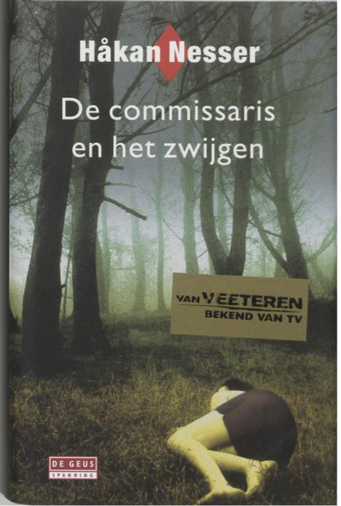 De commissaris en het zwijgen – boekcover – Hakan Nesser – ISBN 9789044503111 – Hardcover – Als nieuw