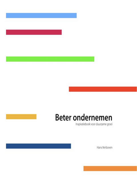 Beter Ondernemen: inspiratieboek voor duurzame groei – boekcover – Hans Verboven – ISBN 9789464202946 – Hardcover – Als nieuw