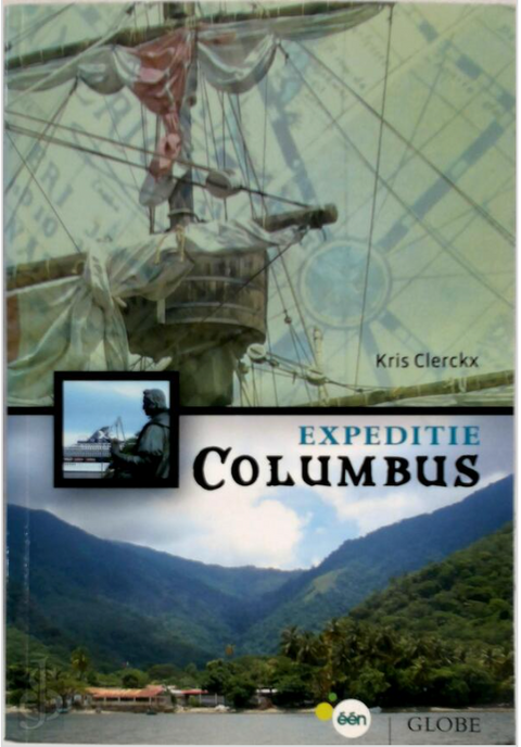 Expeditie Columbus – boekcover – Kris Clerckx – ISBN 9789086790722 – Paperback – Als Nieuw