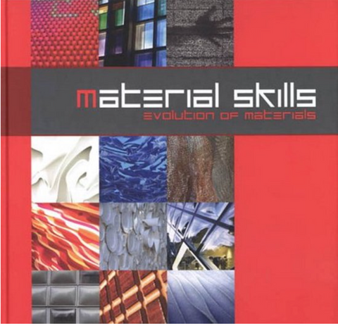 Material skills: evolution of materials in architecture and design – boekcover – NB – ISBN 9789080777125 – hardcover – als nieuw