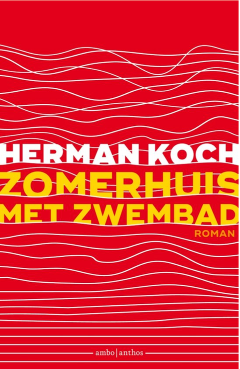 Zomerhuis met zwembad – boekcover – Herman Koch – ISBN 9789026357732 – paperback – als nieuw