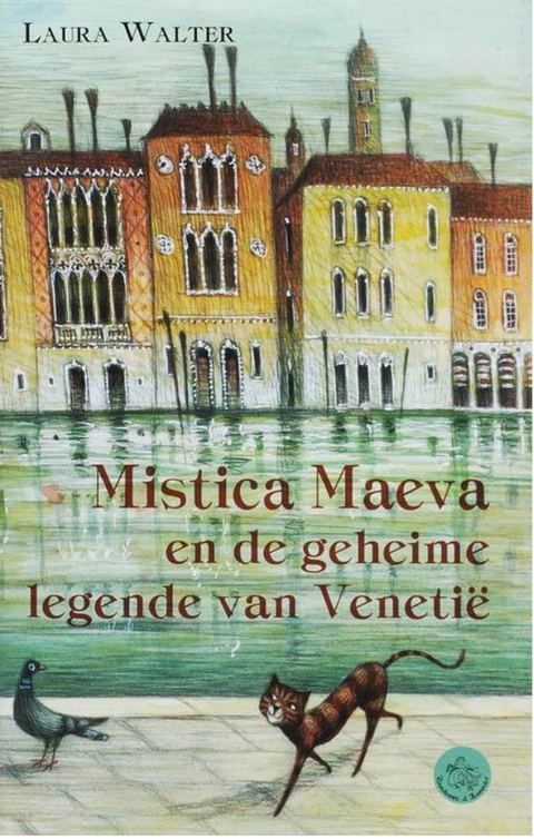 Mistica Maeva En De Geheime Legende Van Venetië – boekcover – Laura Walter – ISBN 9789089190017 – hardcover – als nieuw