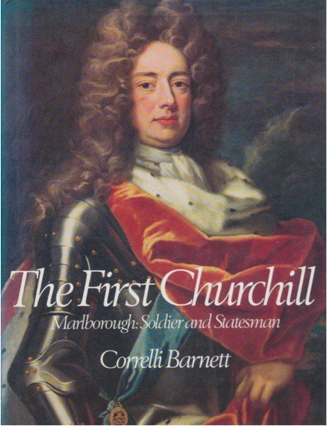 The first Churchill: Malborough: soldier and statesman – boekcover – Correlli Barnett – ISBN 9780399112973 – Hardcover – als nieuw