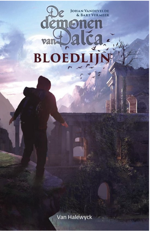 De demonen van Dalca - Bloedlijn – boekcover – Johan Vandevelde – ISBN 9789462345294 – Paperback – Als Nieuw