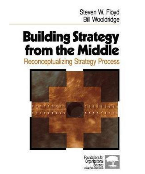 Building Strategy from the Middle: econceptualizing Strategy Process – boekcover – Steven W. Floyd – ISBN 9780761906452 – Hardcover – als nieuw