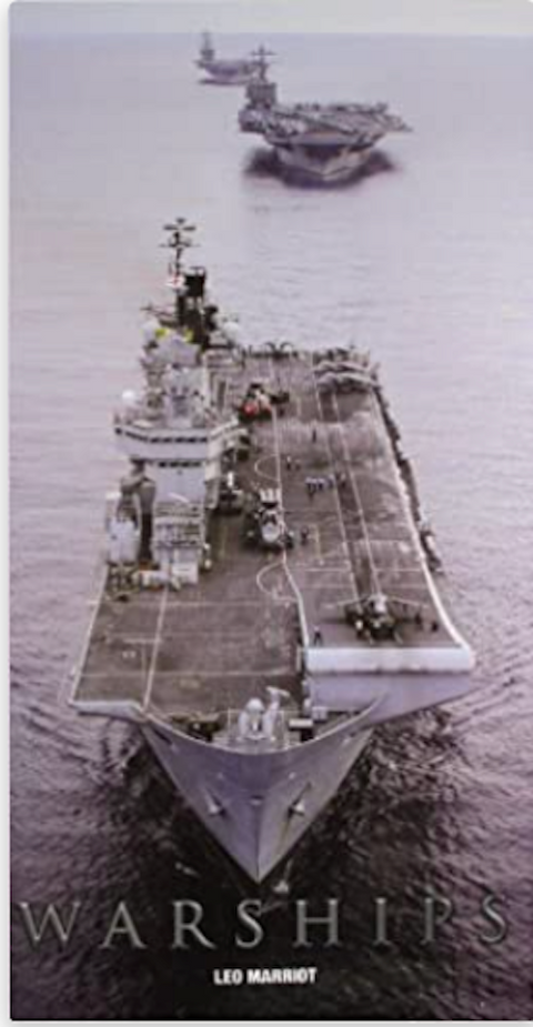 Warships – boekcover – Leo Marriot – ISBN 9781435120709 – hardcover – als nieuw