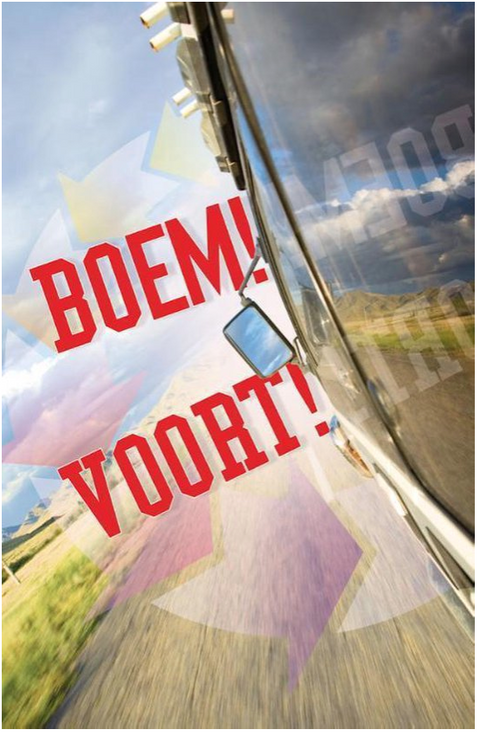 Boem! Voort: een businessroman over resultaatgericht veranderen. – boekcover – Wim Kweekel – ISBN 9789491260018 – hardcover – als nieuw
