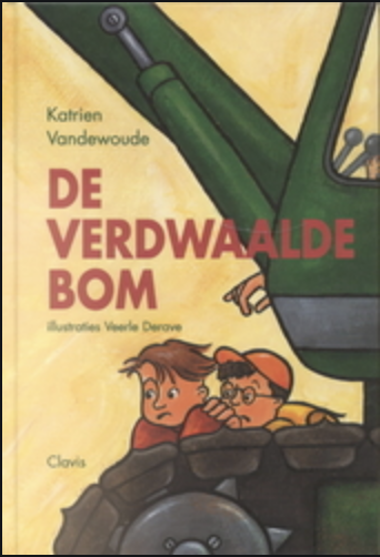 De verdwaalde bom – boekcover – Vandewoude Katrien – ISBN 9789068224535 – Hardcover – Goed